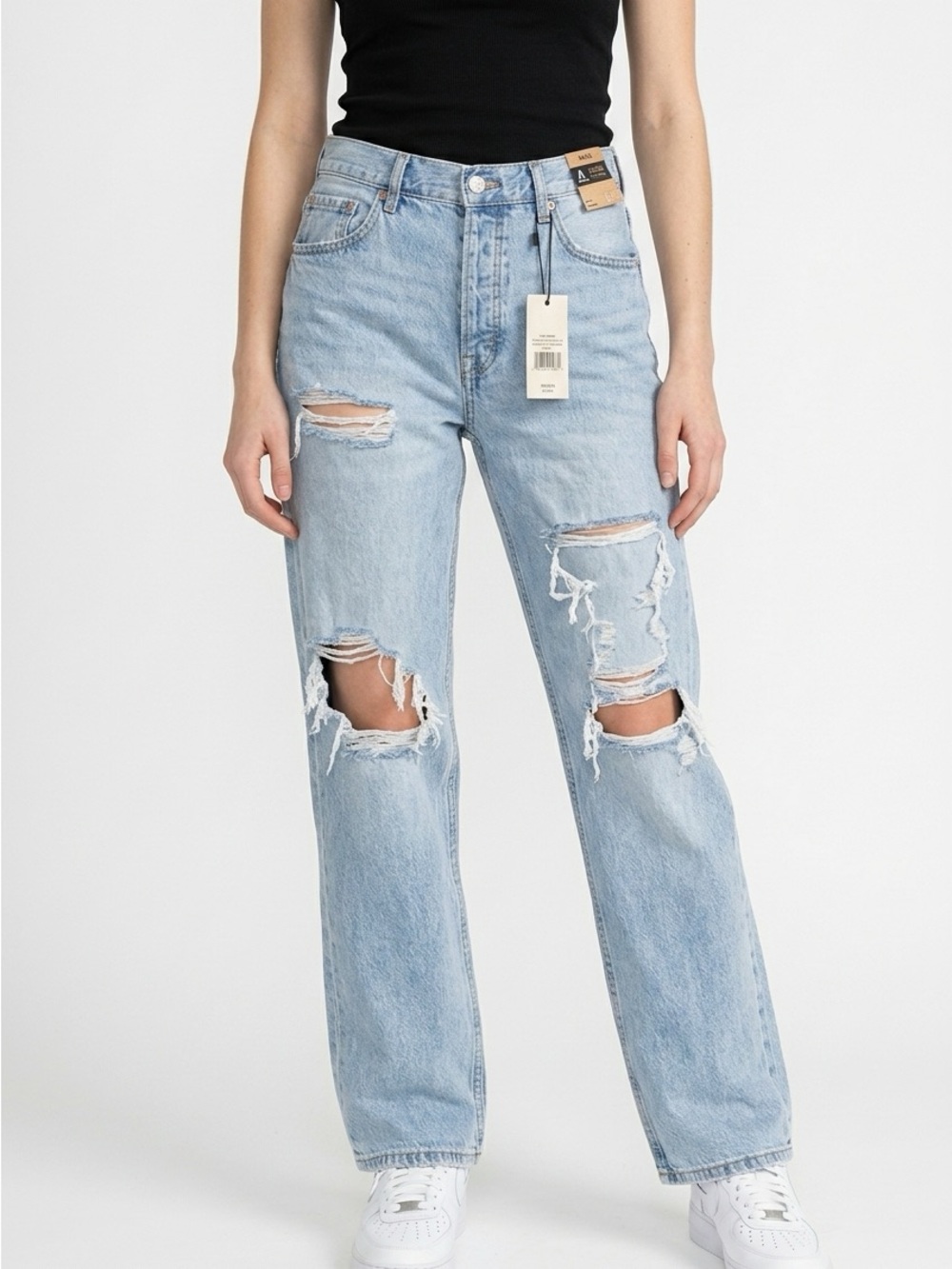 👖NWT🤩 |•AÉROPOSTALE•| 90's Baggy Distressed Jeans Size 16R👖